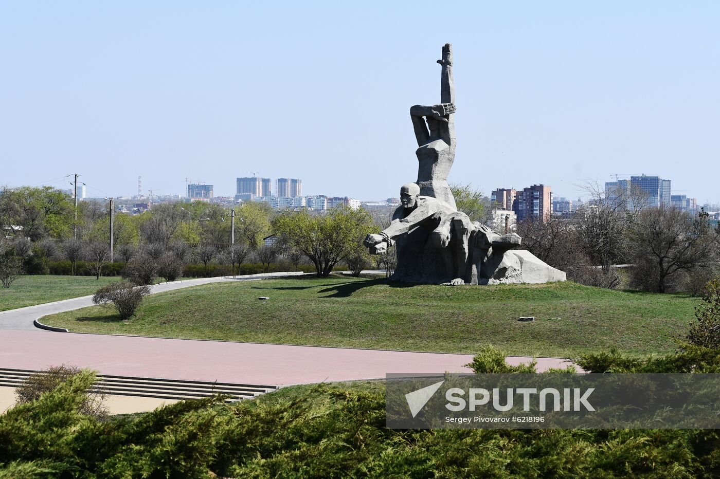 Zmievskaya Balka memorial to Nazi victims in Rostov-on-Don