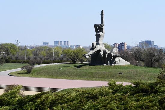 Zmievskaya Balka memorial to Nazi victims in Rostov-on-Don