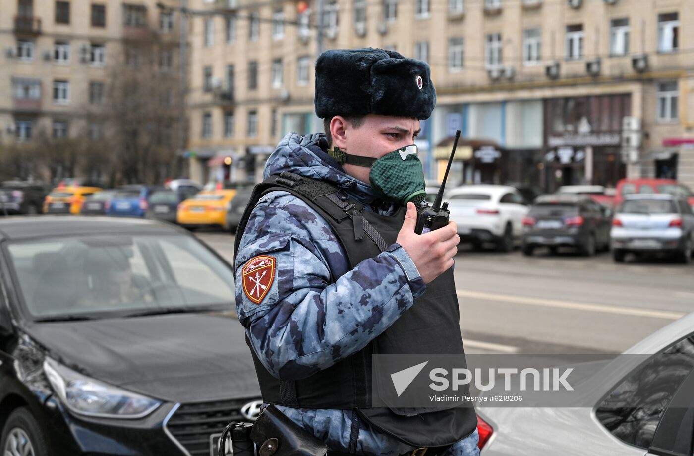 Russia Coronavirus Lockdown