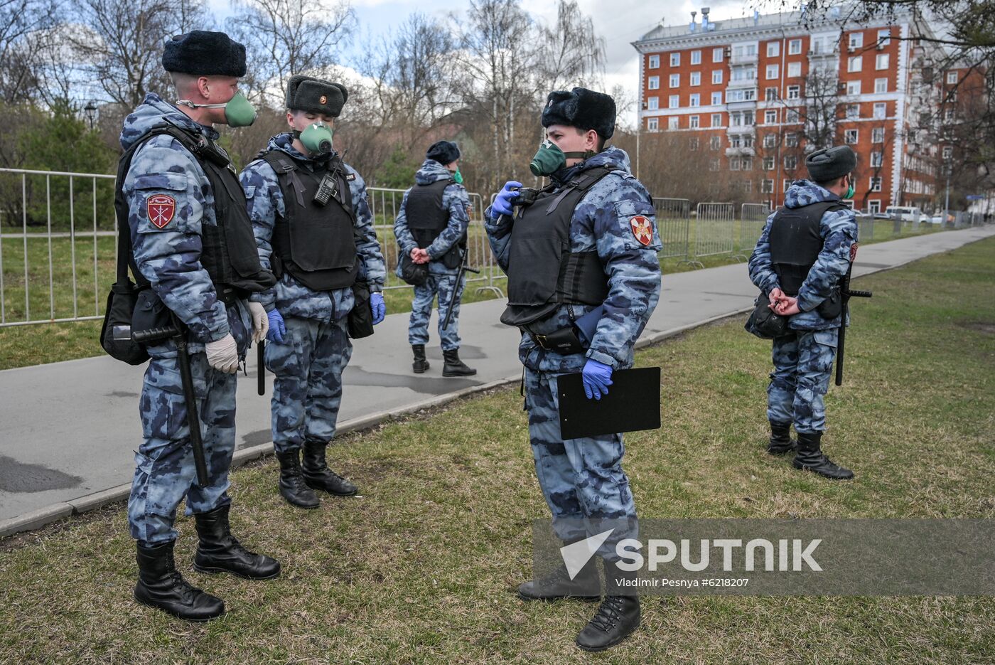 Russia Coronavirus Lockdown