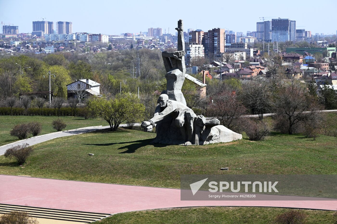 Zmievskaya Balka memorial to Nazi victims in Rostov-on-Don