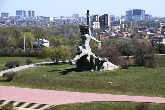 Zmievskaya Balka memorial to Nazi victims in Rostov-on-Don