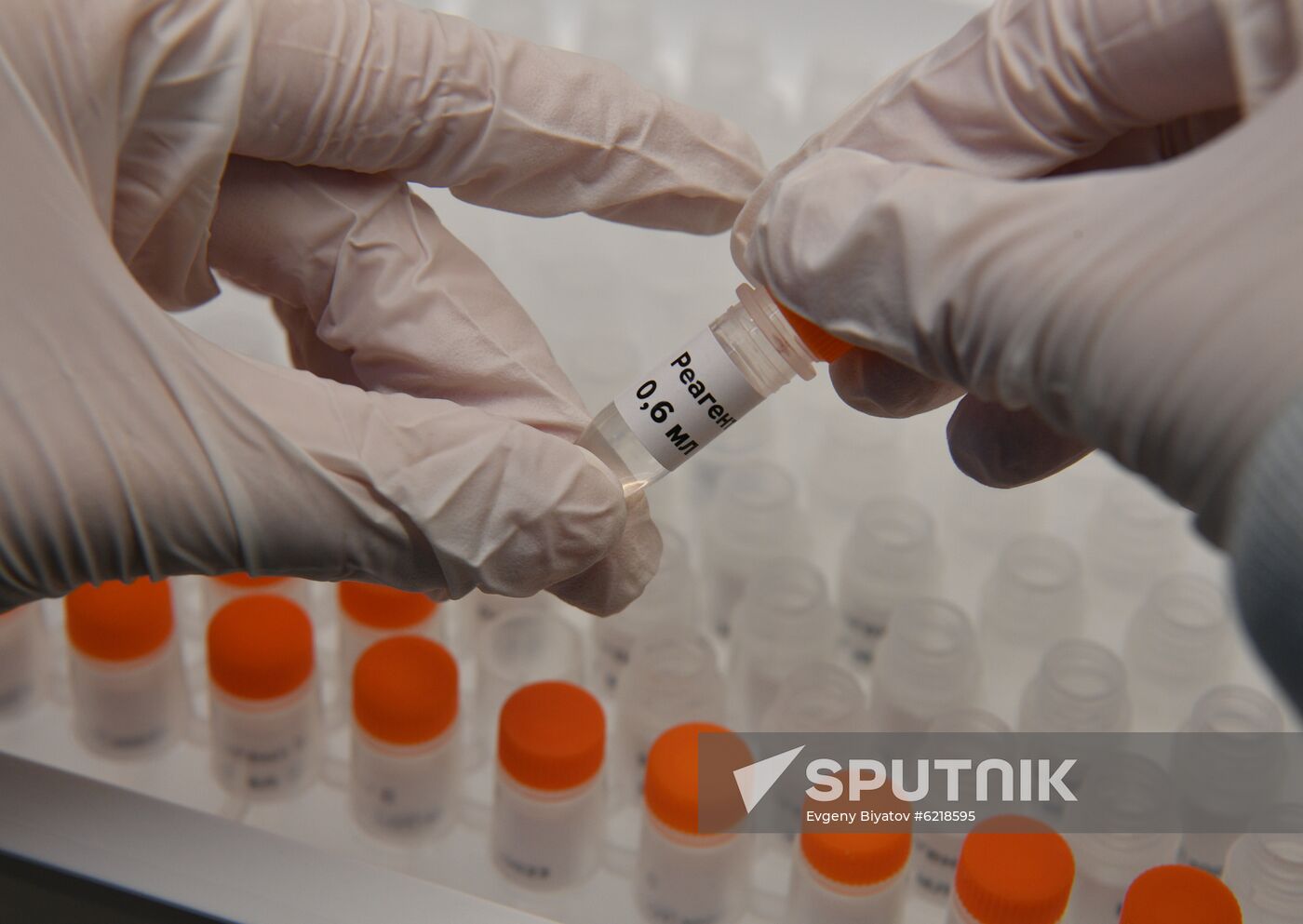 Russia Coronavirus Tests