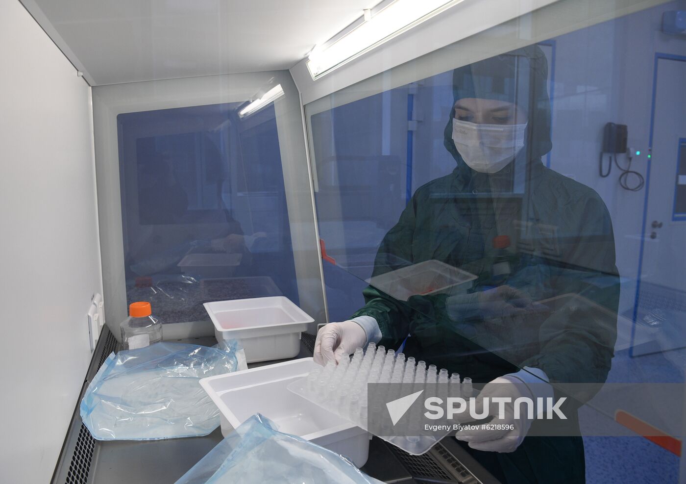 Russia Coronavirus Tests