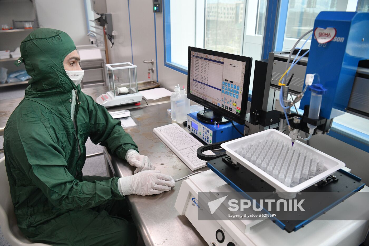 Russia Coronavirus Tests