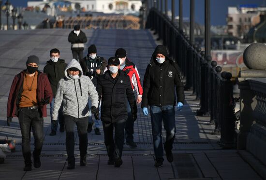 Russia Coronavirus Lockdown