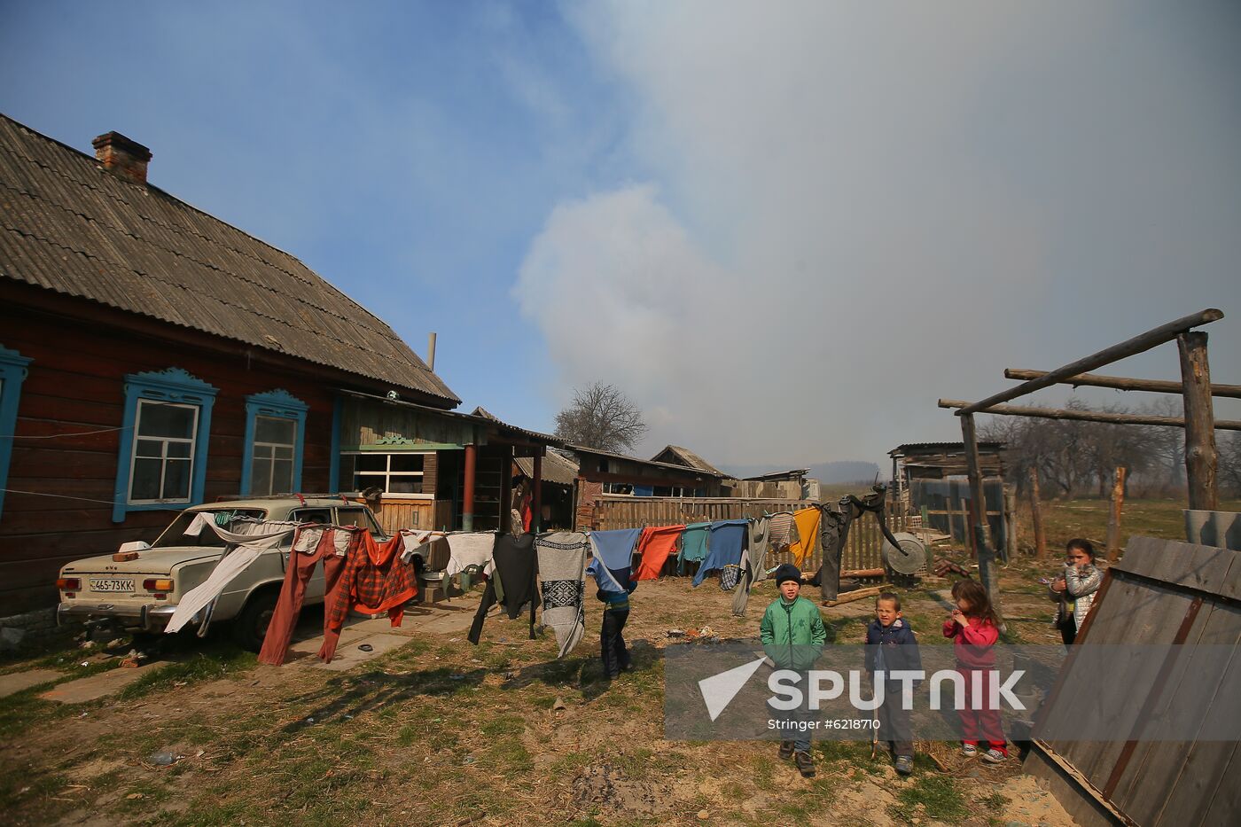 Ukraine Chernobyl Forest Fire