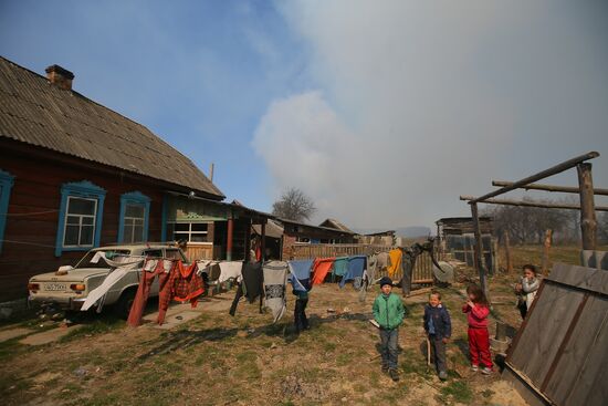 Ukraine Chernobyl Forest Fire