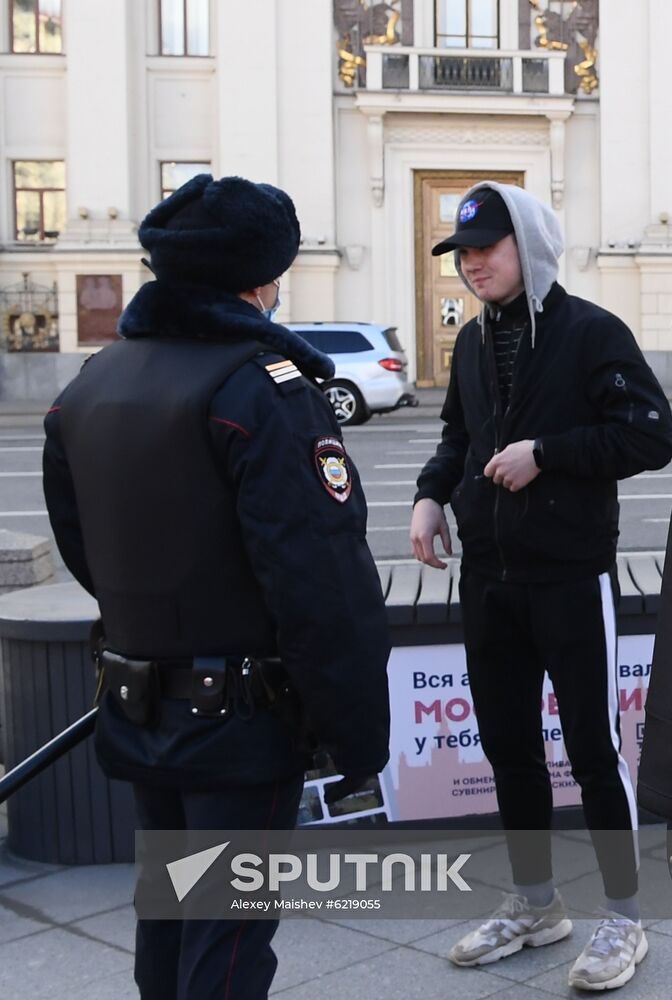 Russia Coronavirus Lockdown