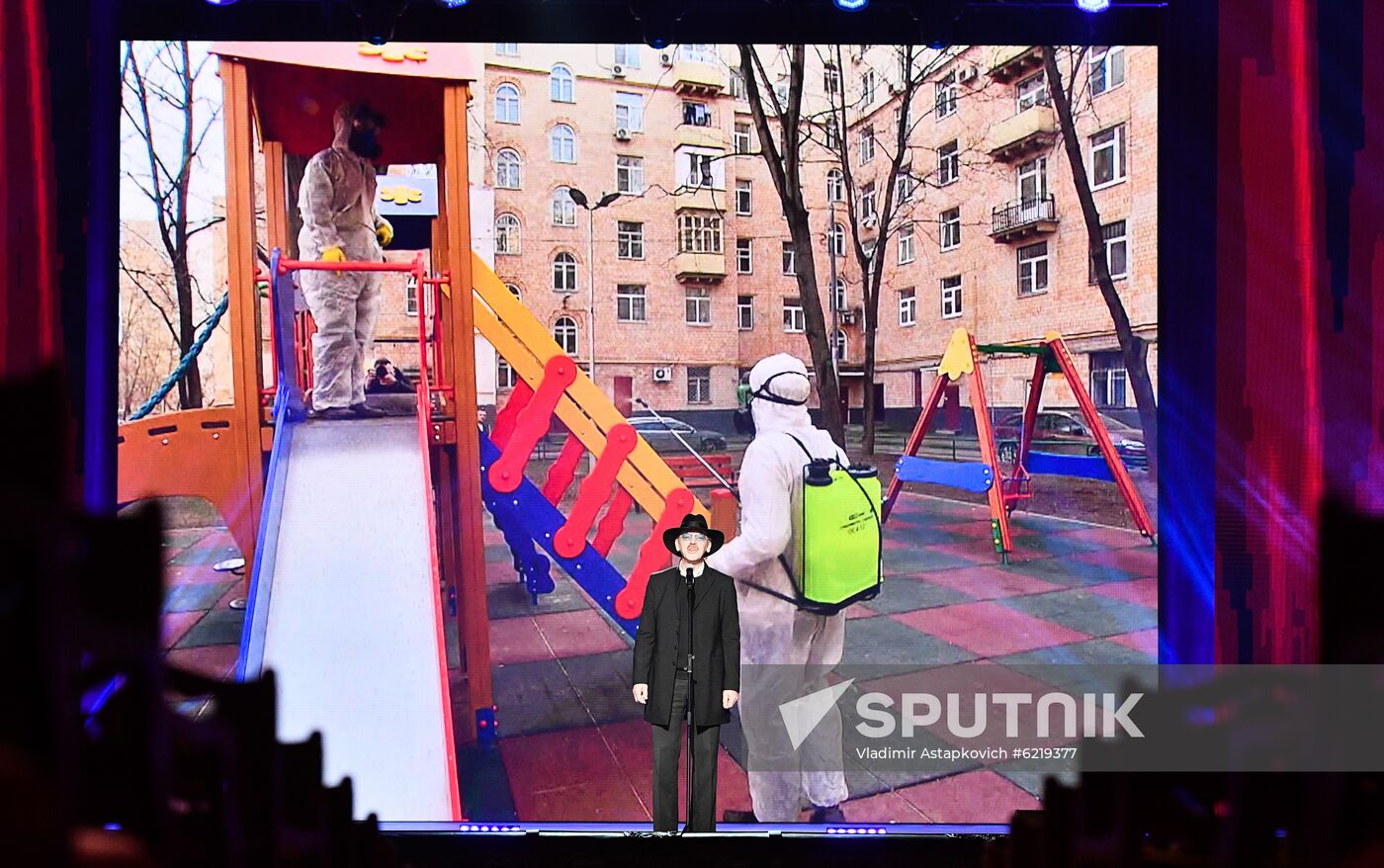 Russia Coronavirus Concert
