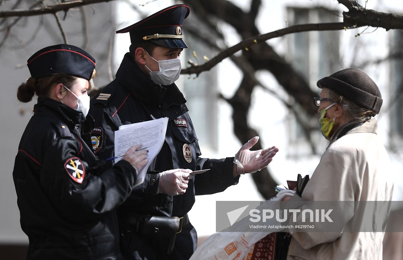 Russia Coronavirus Lockdown 