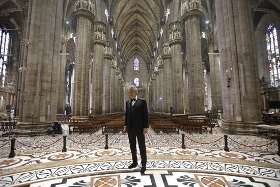 Italy Bocelli Duomo Concert