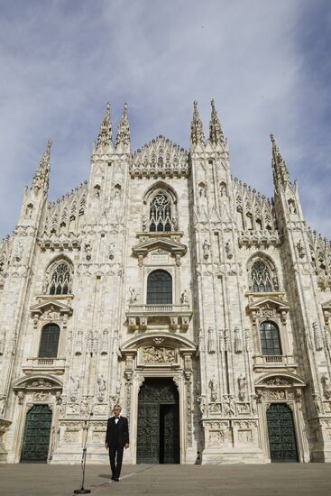 Italy Bocelli Duomo Concert