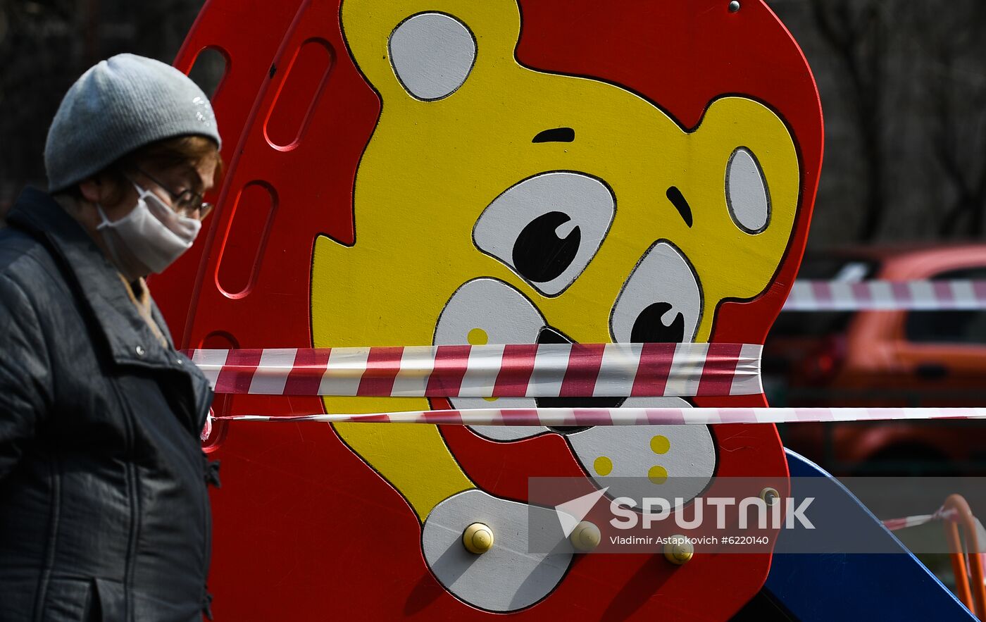 Russia Coronavirus Lockdown 