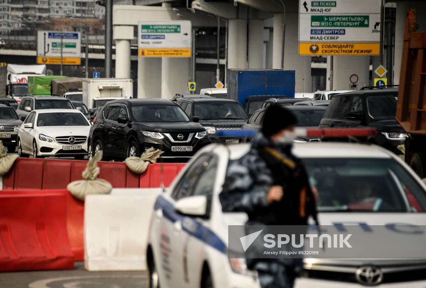 Russia Coronavirus Lockdown