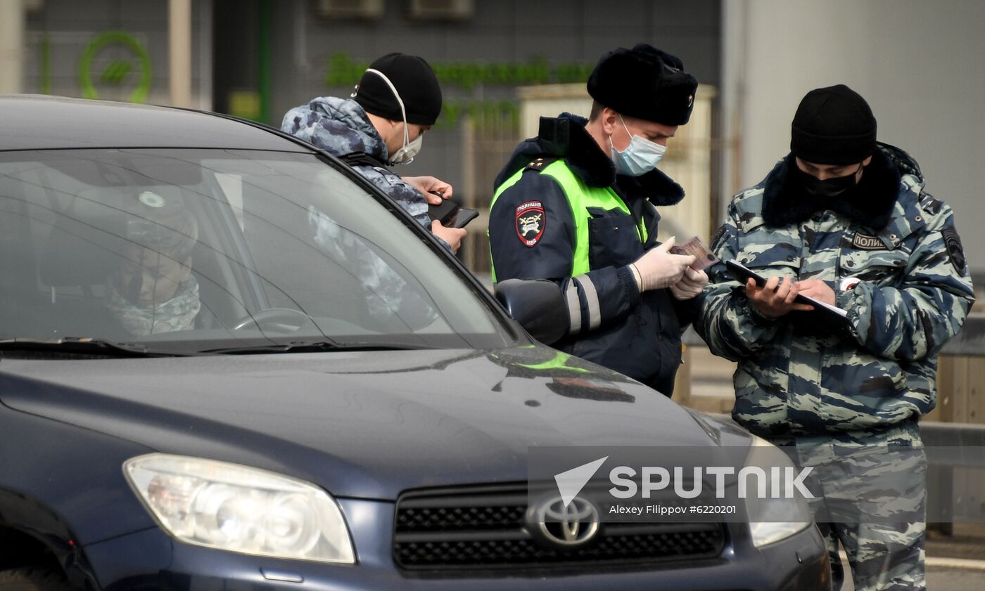 Russia Coronavirus Lockdown