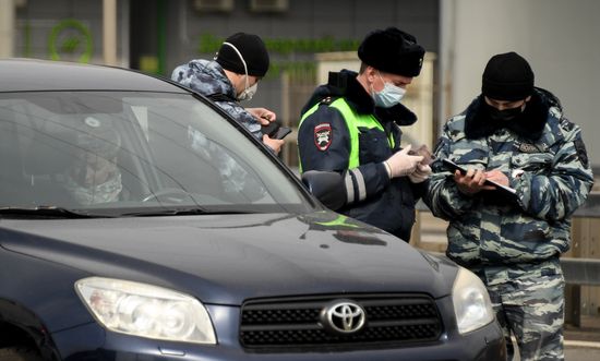 Russia Coronavirus Lockdown