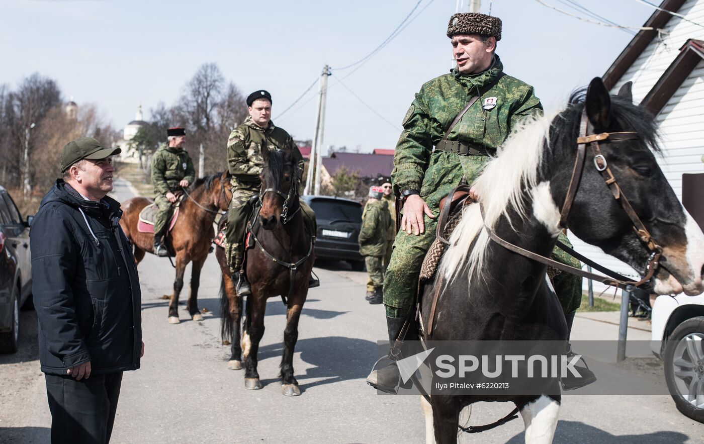 Russia Coronavirus Lockdown