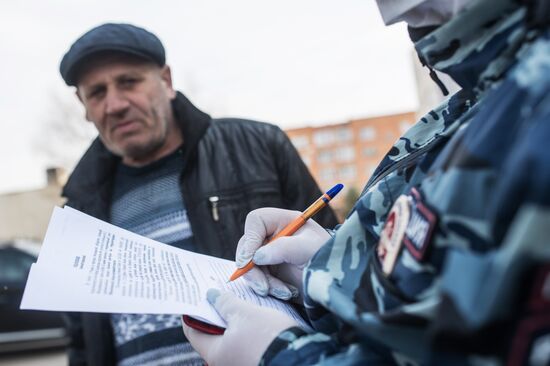 Russia Coronavirus Lockdown