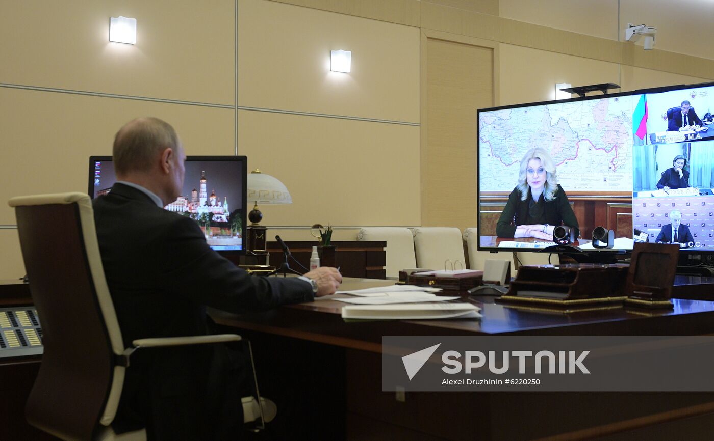 Russia Putin Coronavirus Situation