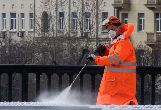 Russia Coronavirus Lockdown
