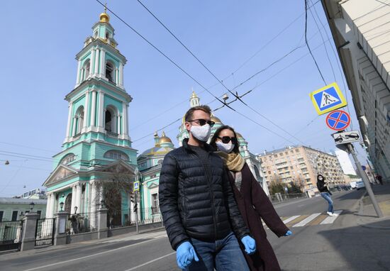 Russia Coronavirus Lockdown 