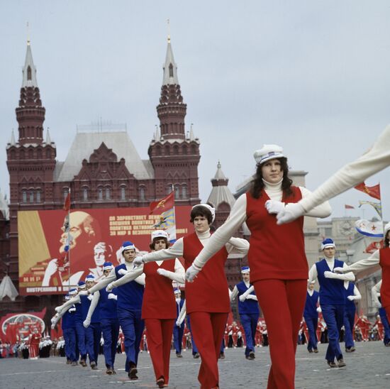 May Day in Moscow