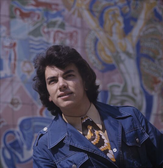 Pop singer Sergei Zakharov