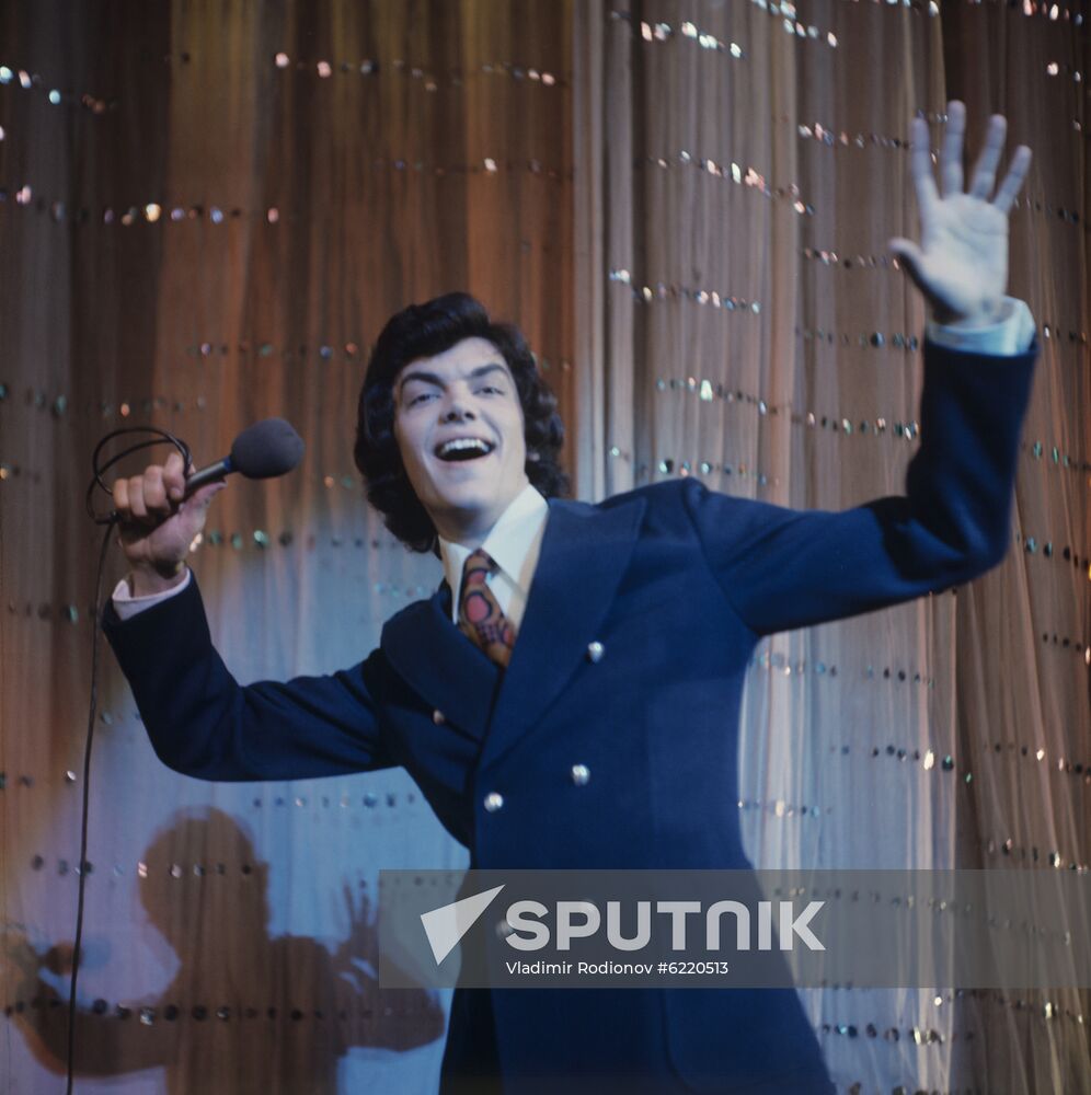 Pop singer Sergei Zakharov