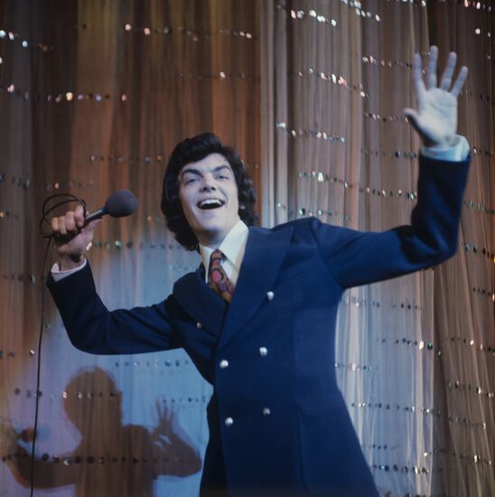 Pop singer Sergei Zakharov
