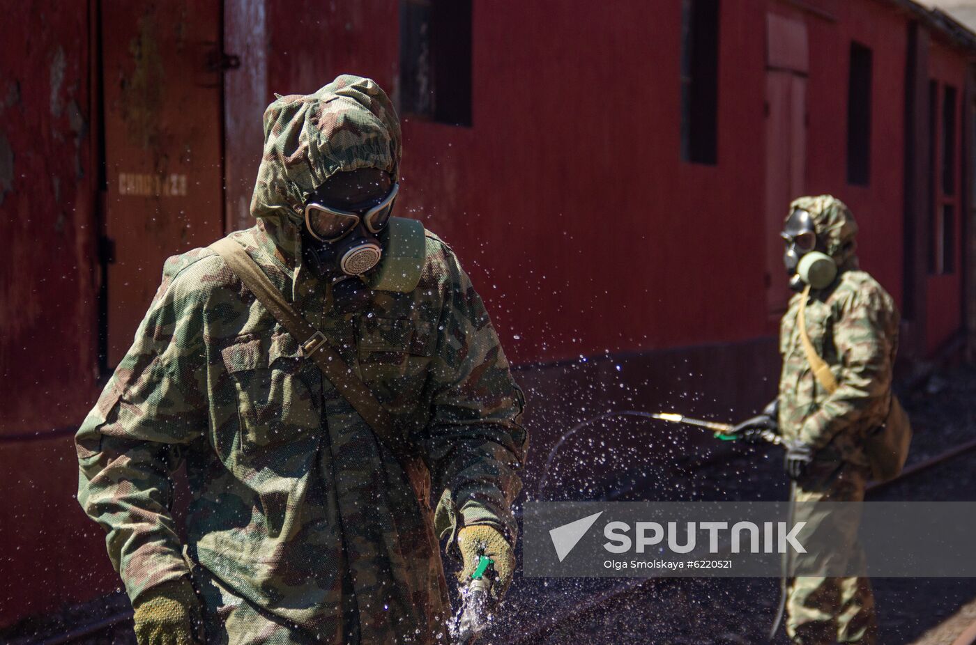 Russia Coronavirus Disinfection
