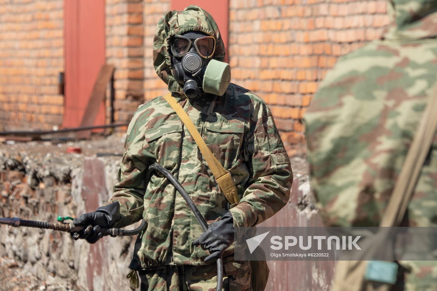 Russia Coronavirus Disinfection