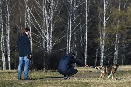 Russia Coronavirus Lockdown 