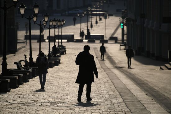 Russia Coronavirus Lockdown 