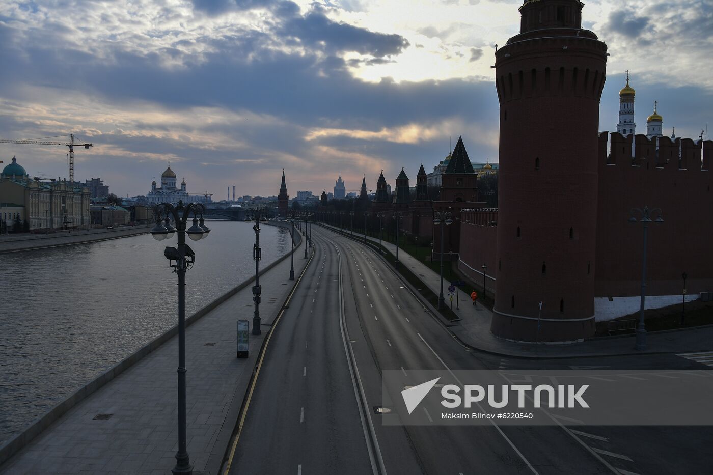 Russia Coronavirus Lockdown