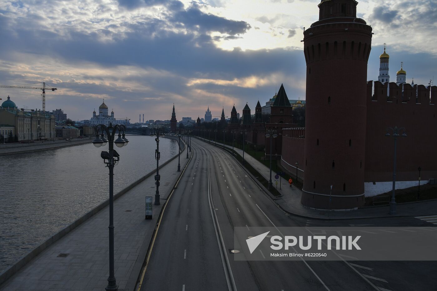 Russia Coronavirus Lockdown 