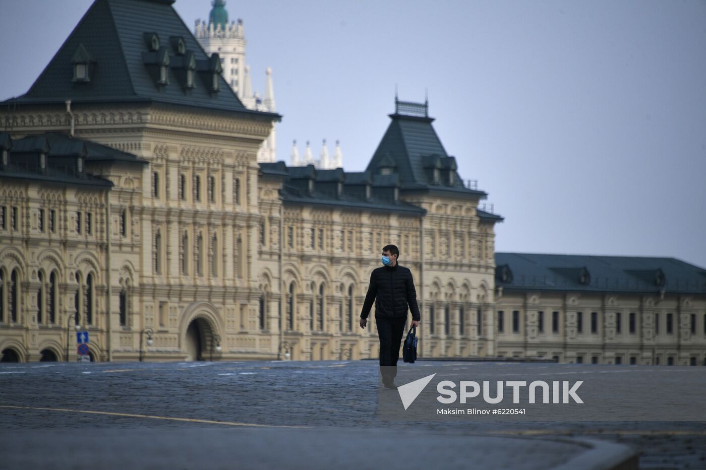 Russia Coronavirus Lockdown