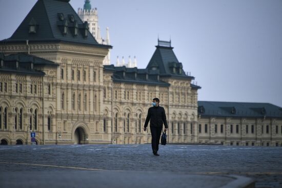 Russia Coronavirus Lockdown 