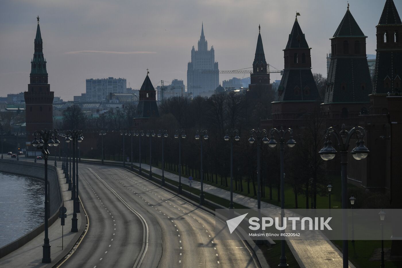 Russia Coronavirus Lockdown