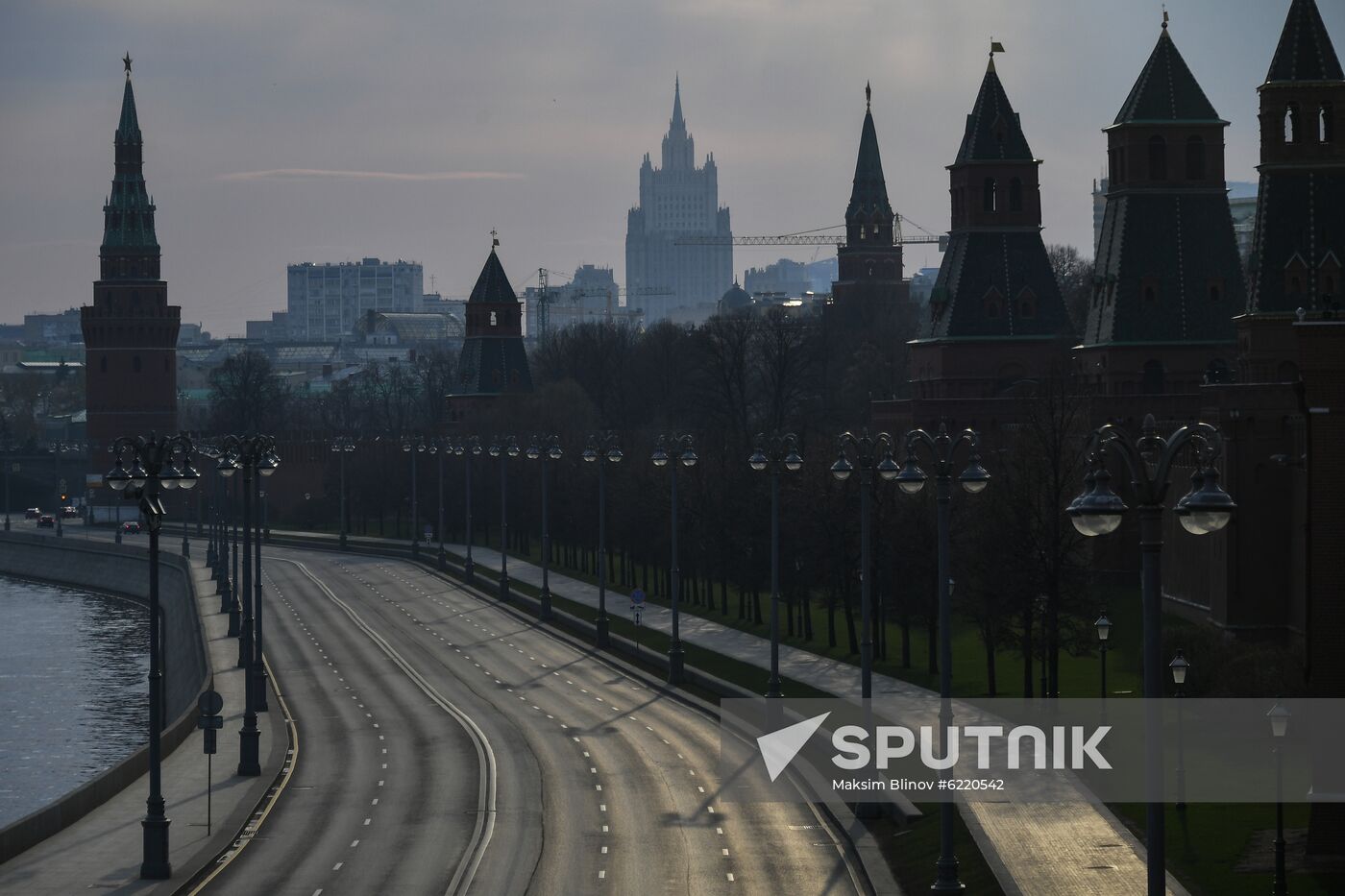 Russia Coronavirus Lockdown 