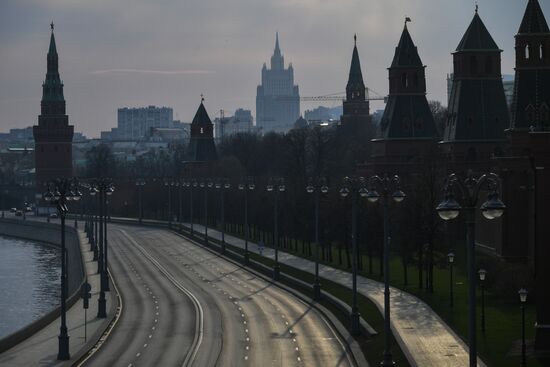 Russia Coronavirus Lockdown 