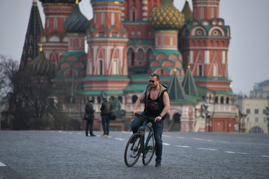 Russia Coronavirus Lockdown 