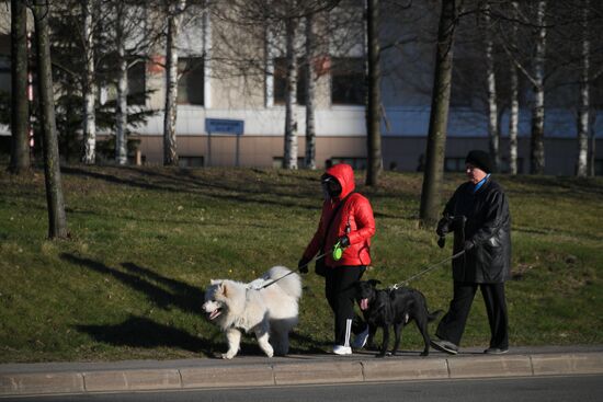Russia Coronavirus Lockdown 