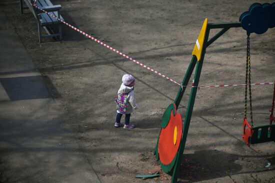 Russia Coronavirus Lockdown 