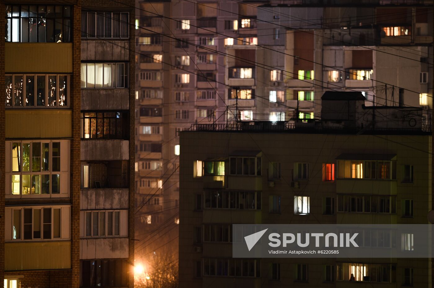 Russia Coronavirus Lockdown