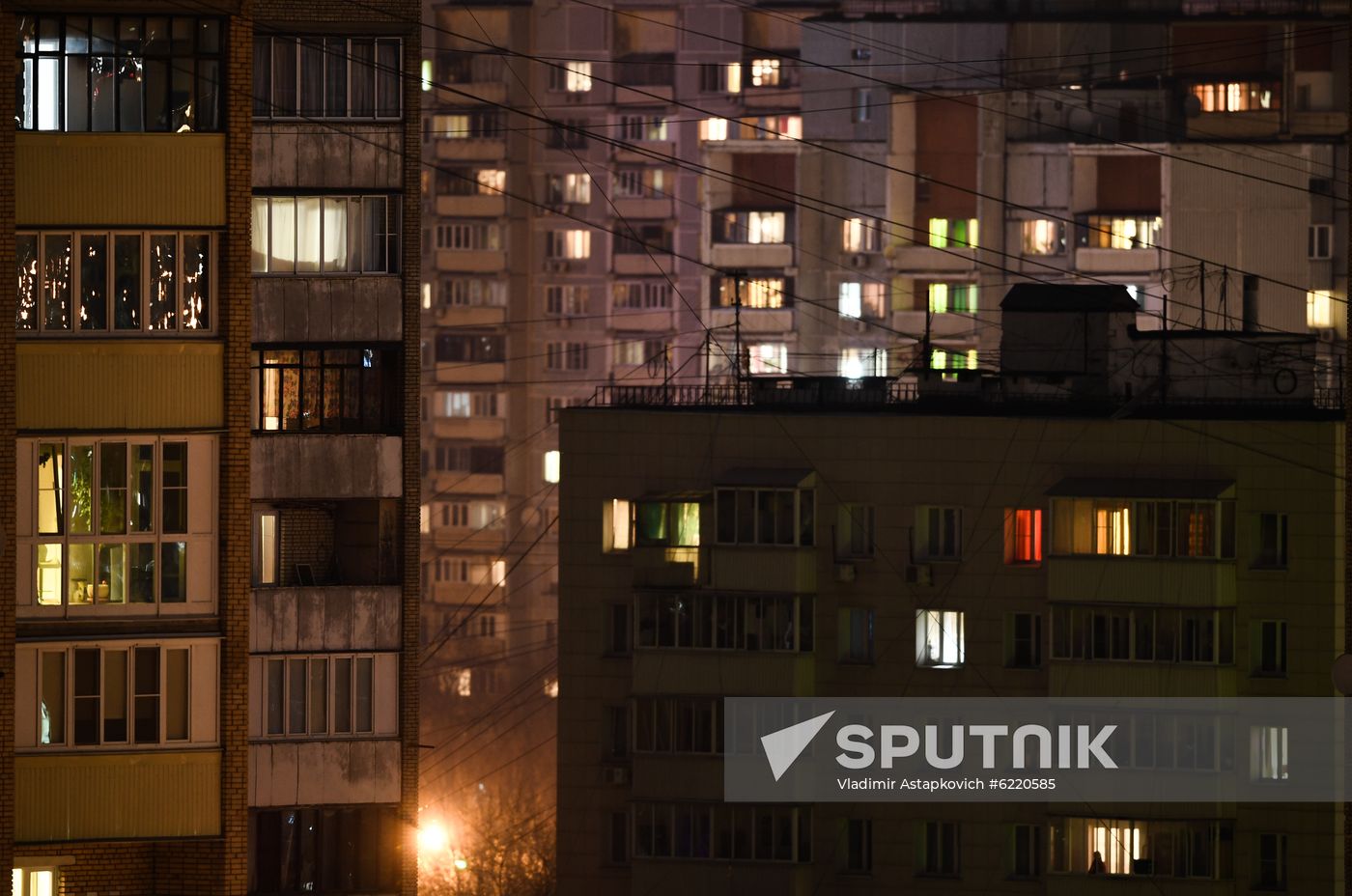 Russia Coronavirus Lockdown 