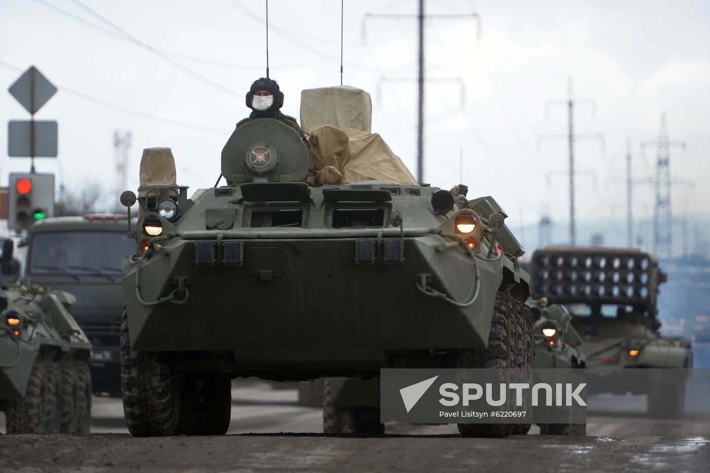 Victory Parade rehearsal in Yekaterinburg