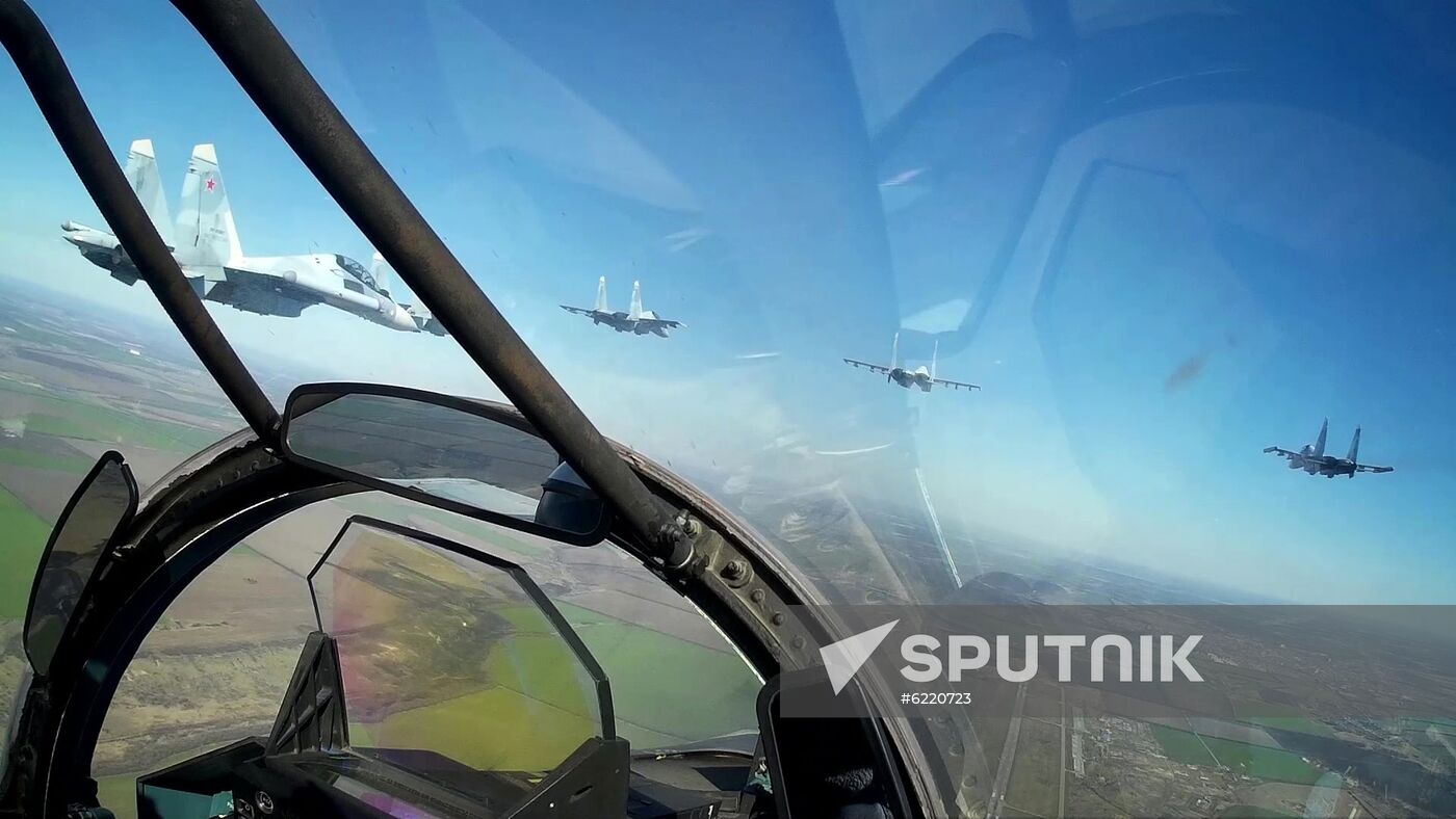 Russia Victory Day Parade Rehearsal