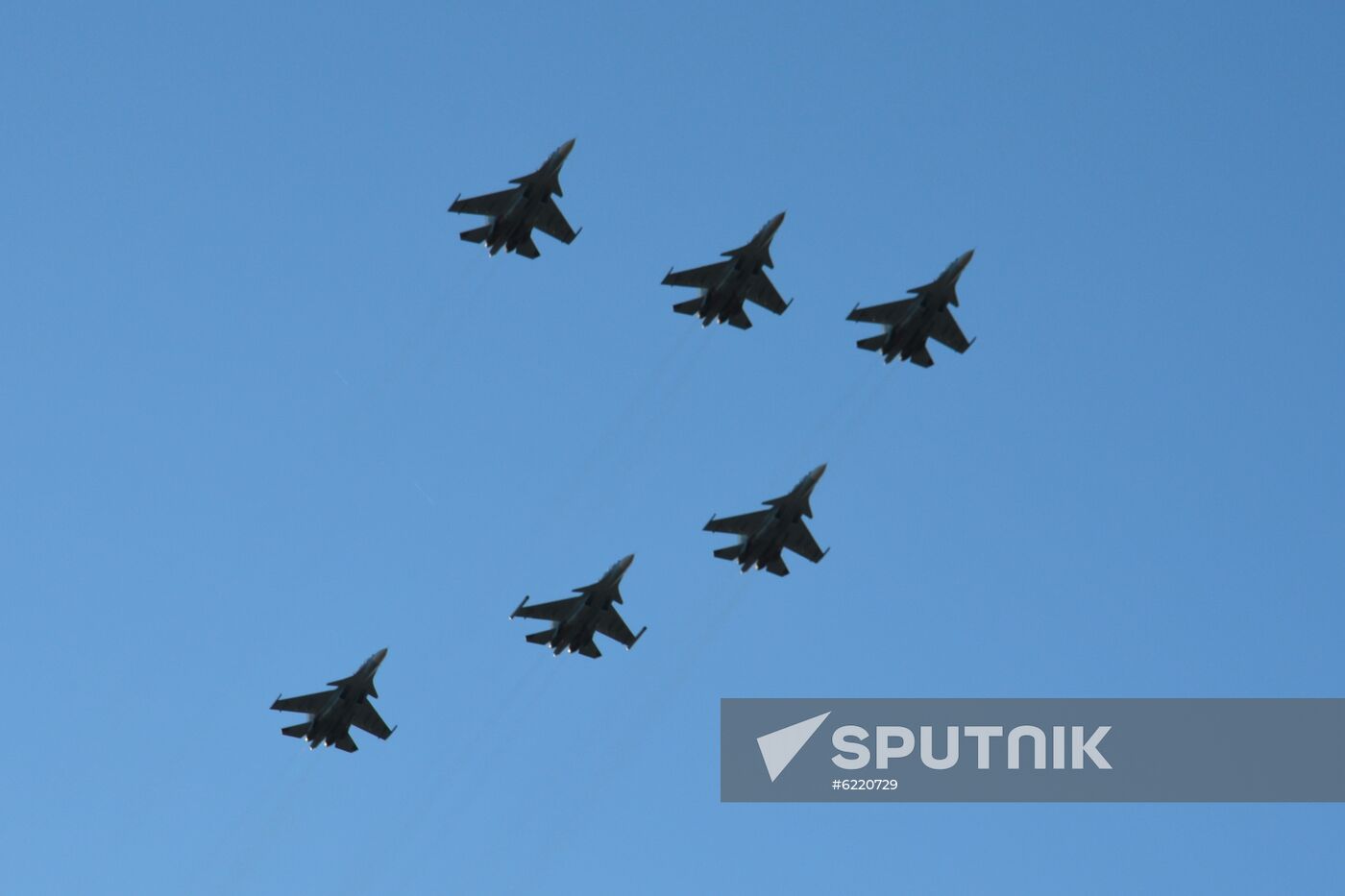 Russia Victory Day Parade Rehearsal