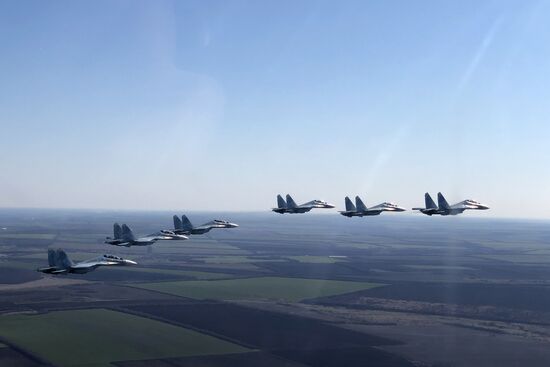 Russia Victory Day Parade Rehearsal